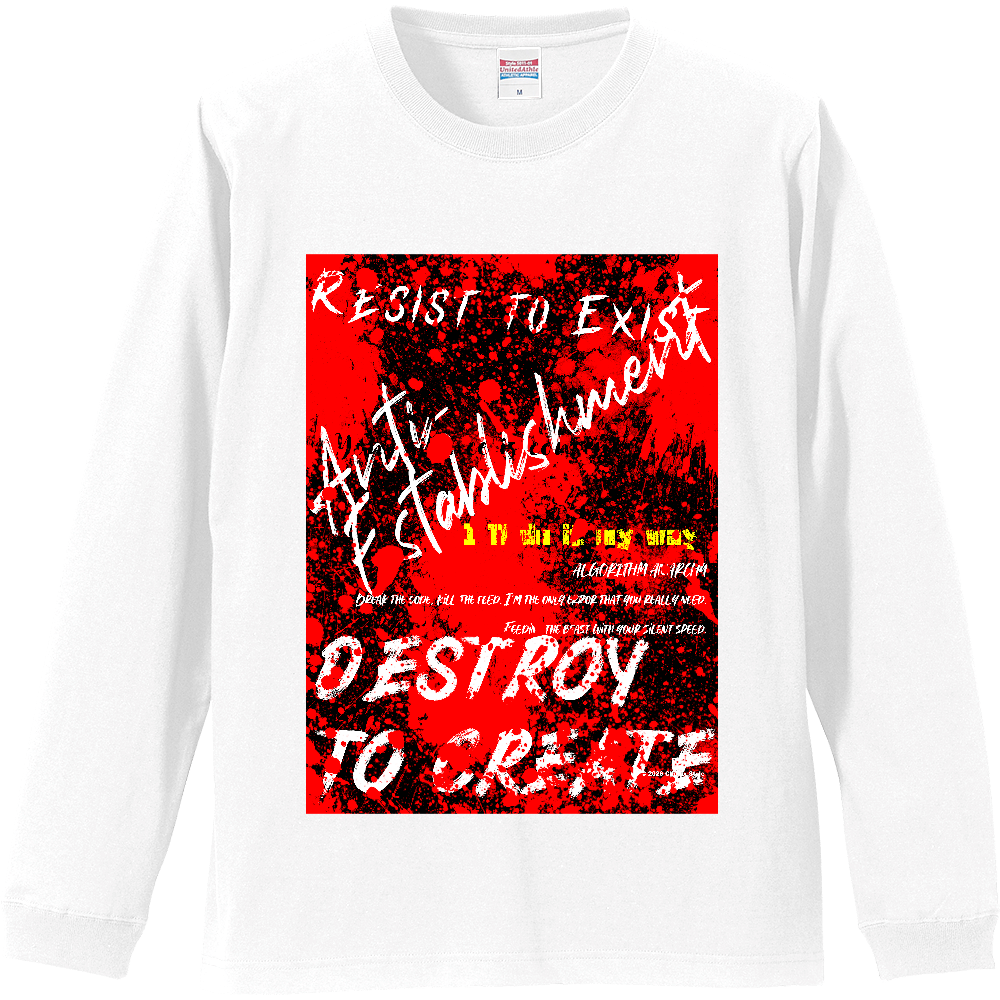 【パンク長袖Tシャツ パンクフライヤー】