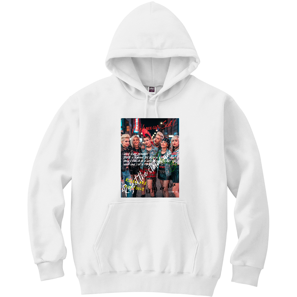 【パンクプルオーバーパーカー 仲良しパンクガールズ】