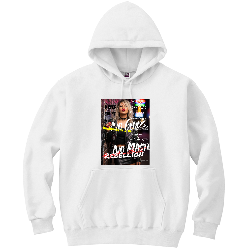 【パンクプルオーバーパーカー ライブ帰りのパンクガール】