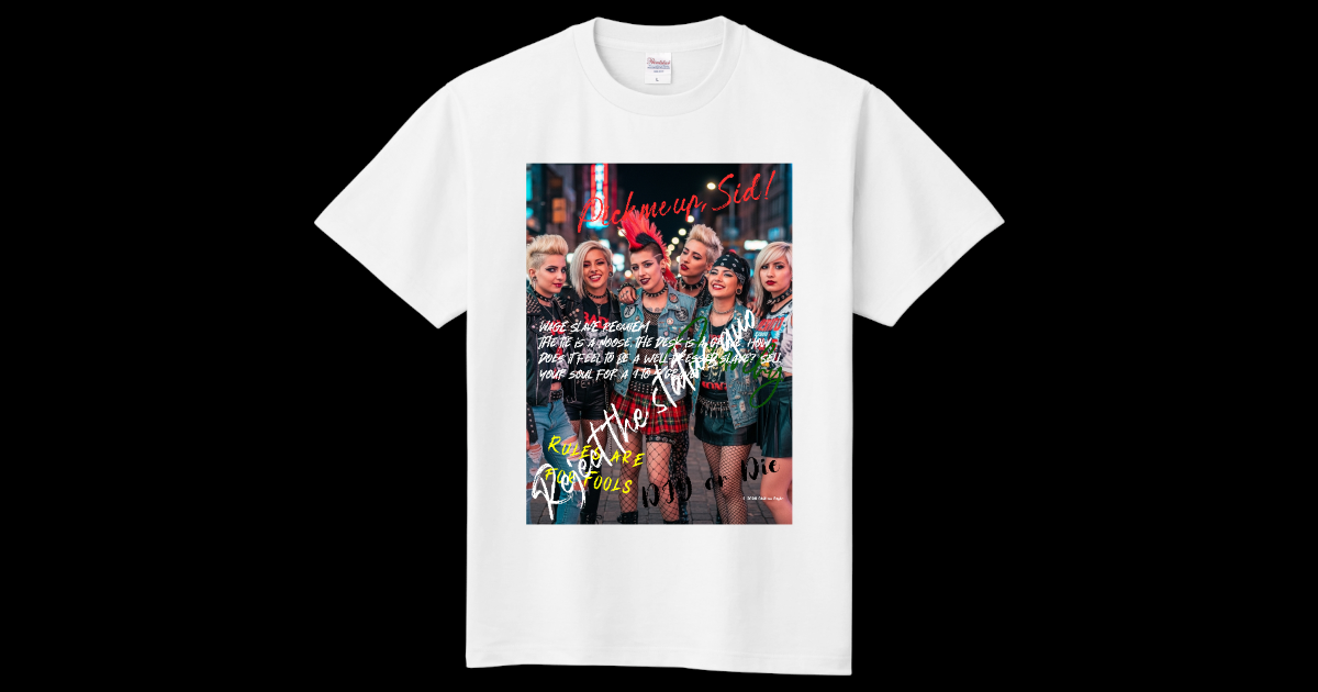 【パンクファッション パンクスタイル 仲良しパンクガールズ】フルカラー