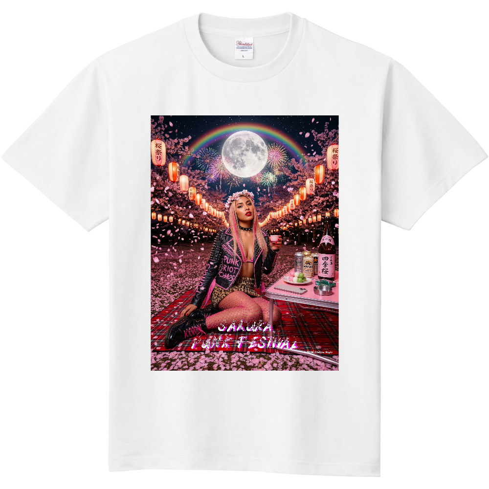 【パンクTシャツ SAKURA PUNK FESTIVAL】