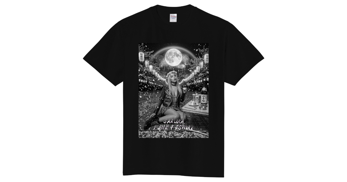 【パンクファッション パンクスタイル SAKURA PUNK FESTIVAL】モノクロ