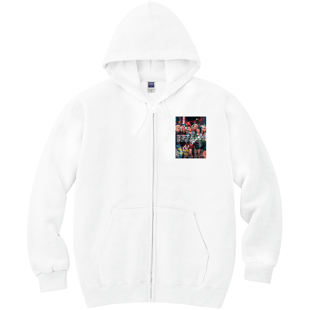 【パンクジップアップパーカー 仲良しパンクガールズ】