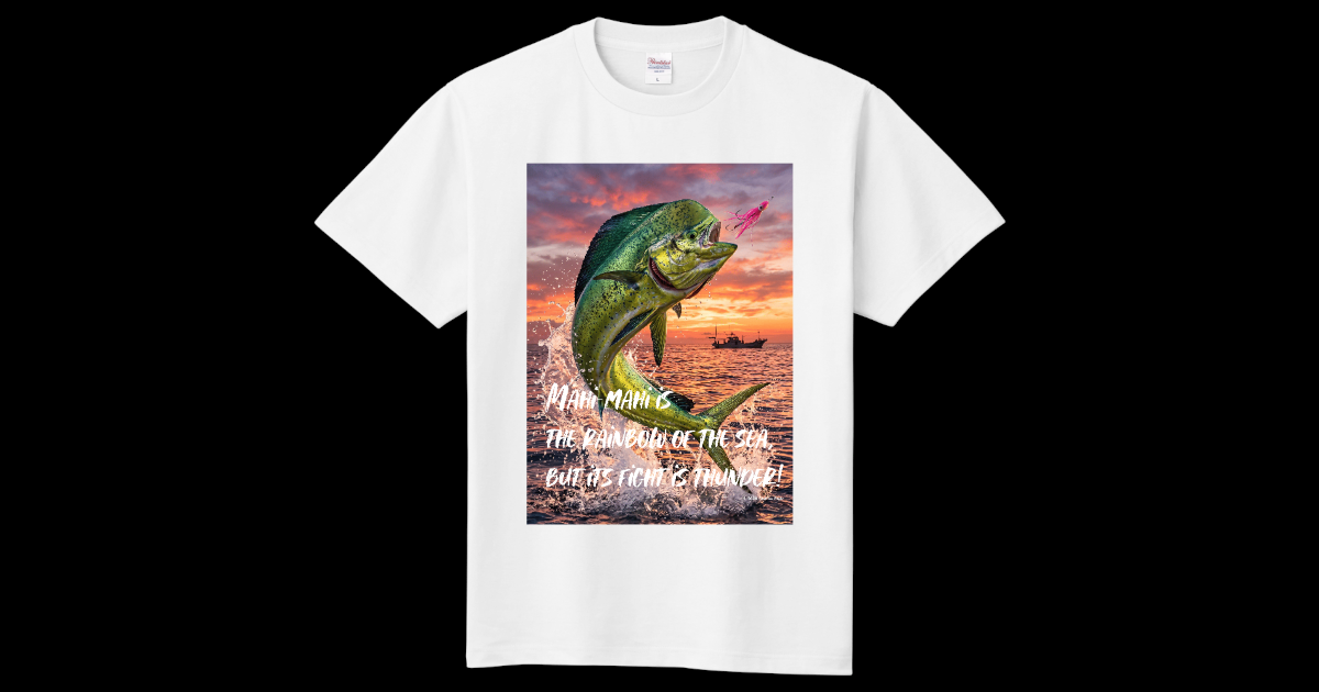 2026 Summer Fishing Fashion 販売開始【フィッシングTシャツ シイラ釣り】フルカラー